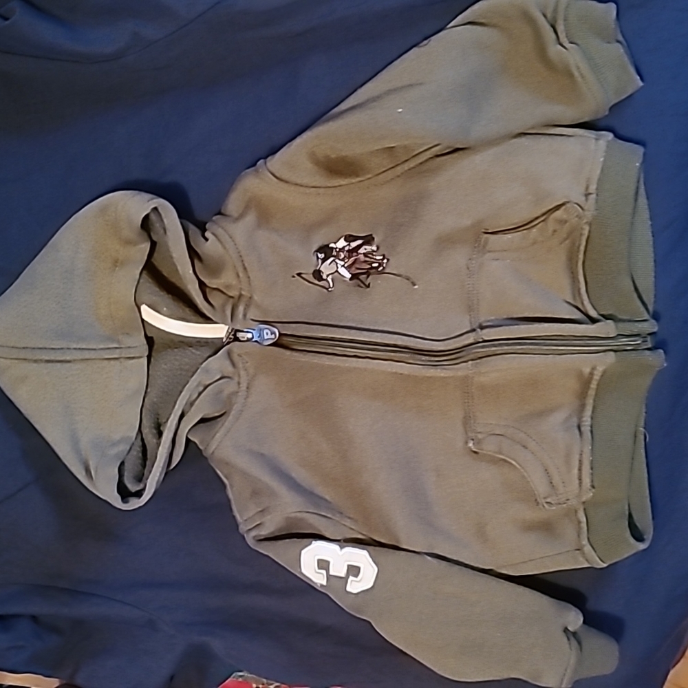 Polo Infant 18 month Jacket Sweatshirt Material